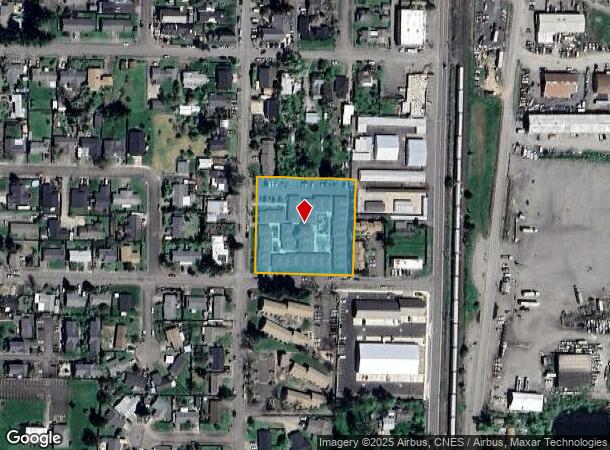  350 S 2Nd St, Creswell, OR Parcel Map