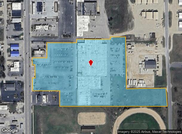 1450 N Mitchell St, Cadillac, MI Parcel Map