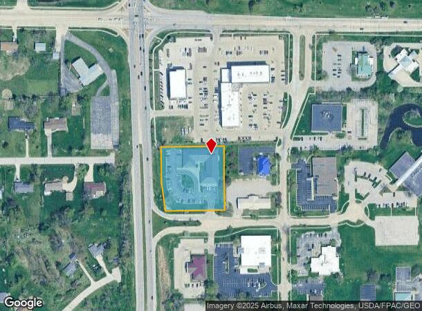 4250 River Center Ct Ne, Cedar Rapids, IA Parcel Map