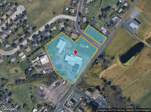 141 E Main St, Perkasie, PA Parcel Map