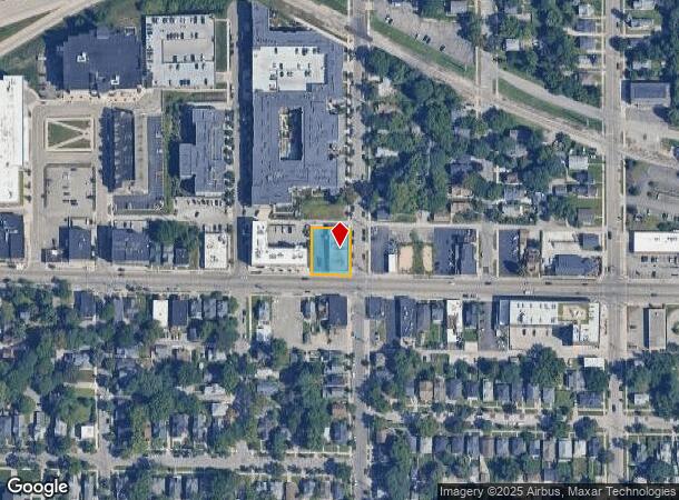 659 Michigan St Ne, Grand Rapids, MI Parcel Map
