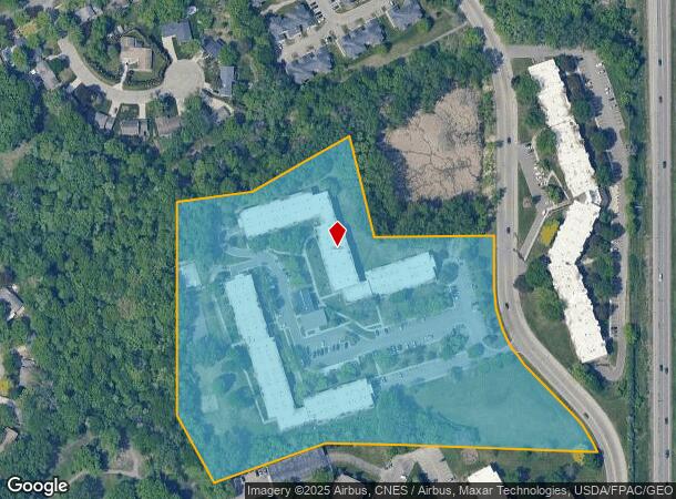  3905 Lancaster Ln N, Minneapolis, MN Parcel Map