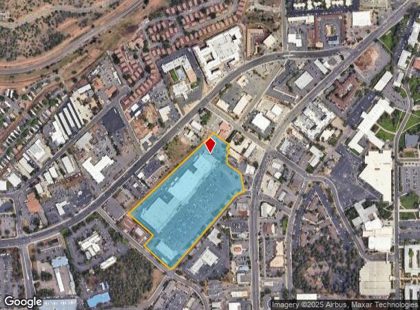  1107 S Plaza Way, Flagstaff, AZ Parcel Map