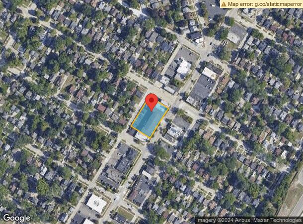  2040 Monroe St, Dearborn, MI Parcel Map