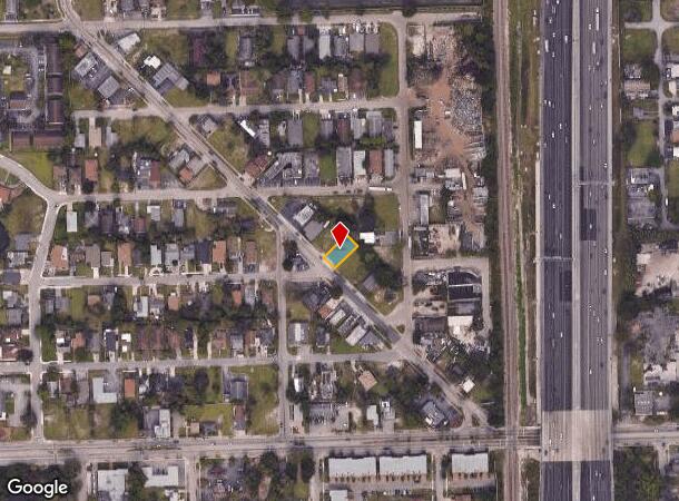  654 Nw 22Nd Rd, Fort Lauderdale, FL Parcel Map