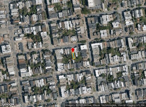  945 Oak St, San Francisco, CA Parcel Map