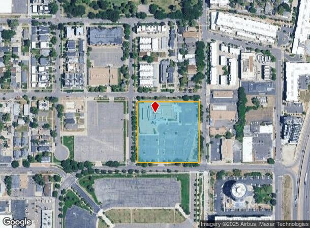 2777 Mile High Stadium Cir, Denver, CO Parcel Map