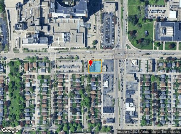 2725 W Oklahoma Ave, Milwaukee, WI Parcel Map