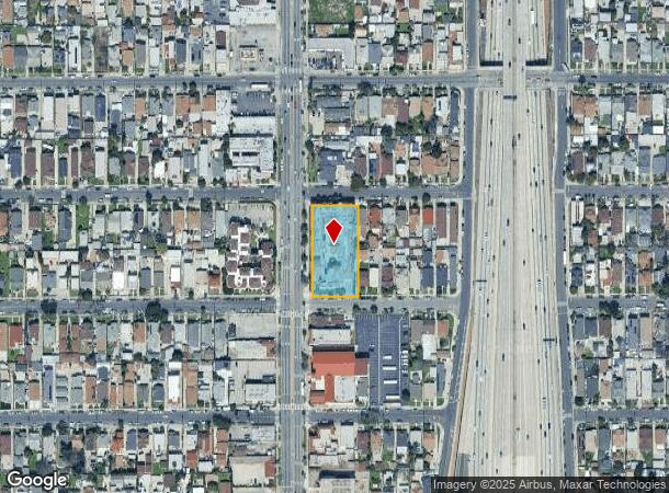  5500 S Figueroa St, Los Angeles, CA Parcel Map