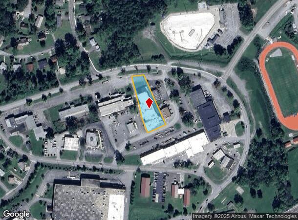 123 Randolph Rd, Oak Ridge, TN Parcel Map