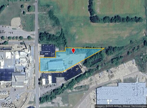 900 N Clark St, Albion, MI Parcel Map