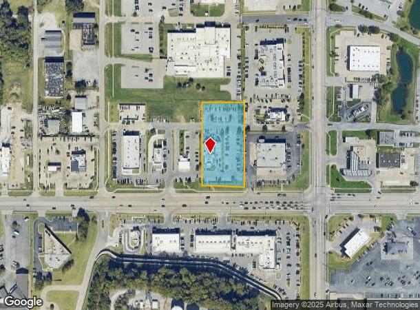 850 E Kenosha St, Broken Arrow, OK Parcel Map