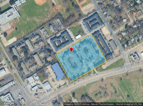 3015 E Ledbetter Dr, Dallas, TX Parcel Map