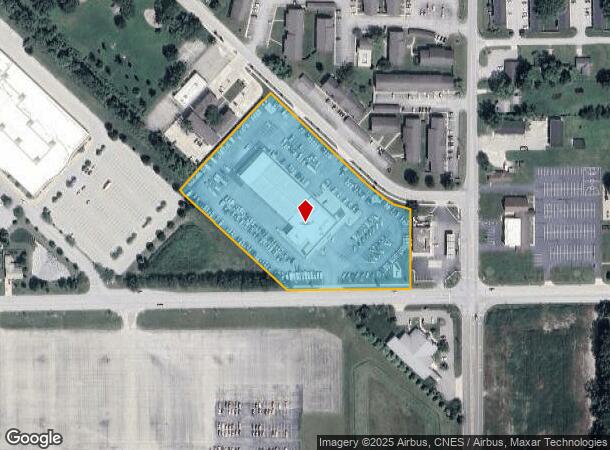 2170 E Boulevard, Kokomo, IN Parcel Map