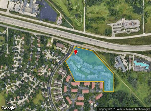 2610 Fielding Ln, Waukesha, WI Parcel Map