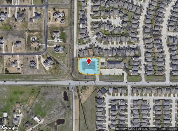  750 W Bonds Ranch Rd, Fort Worth, TX Parcel Map