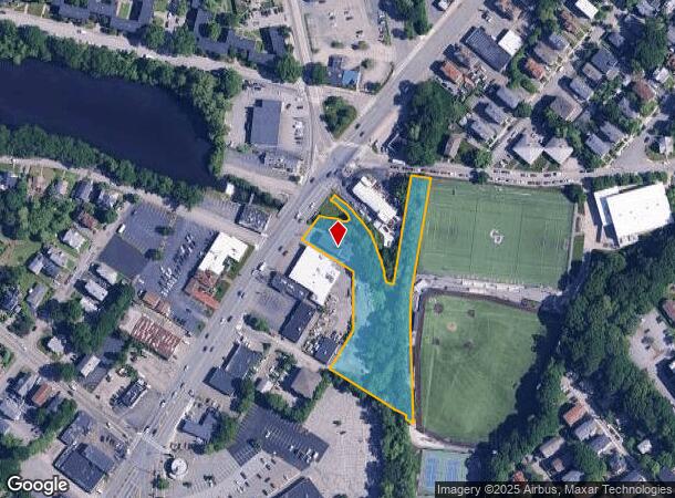 585 Park Ave, Worcester, MA Parcel Map