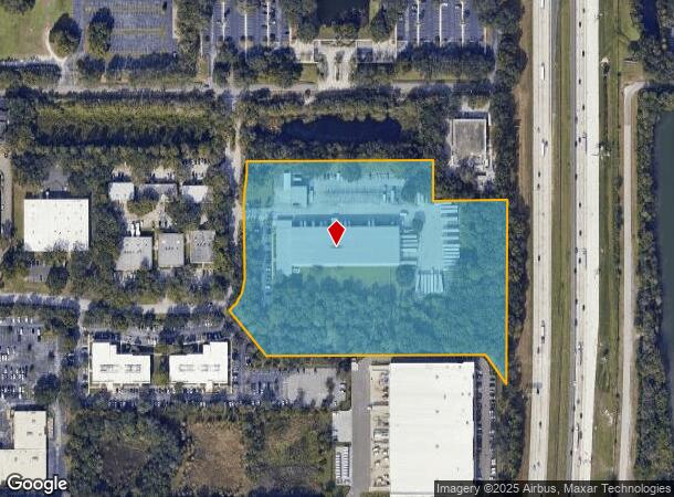 1425 Tech Blvd, Brandon, FL Parcel Map