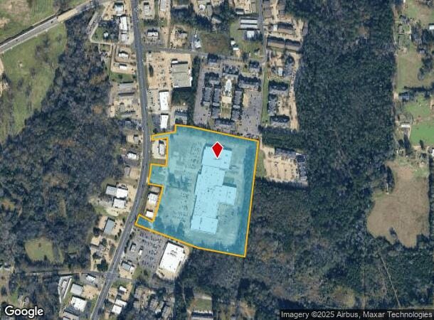  1122 N University Dr, Nacogdoches, TX Parcel Map