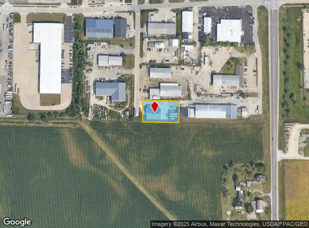  6727 8Th St Sw, Cedar Rapids, IA Parcel Map