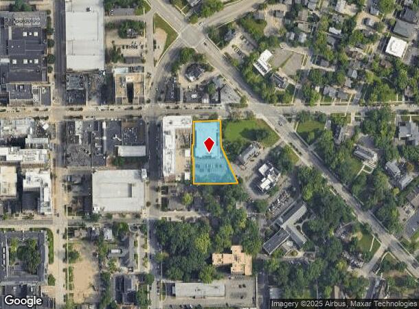 1320 S University Ave, Ann Arbor, MI Parcel Map
