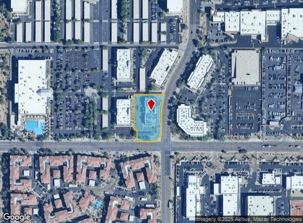 6950 E Chauncey Ln, Phoenix, AZ Parcel Map