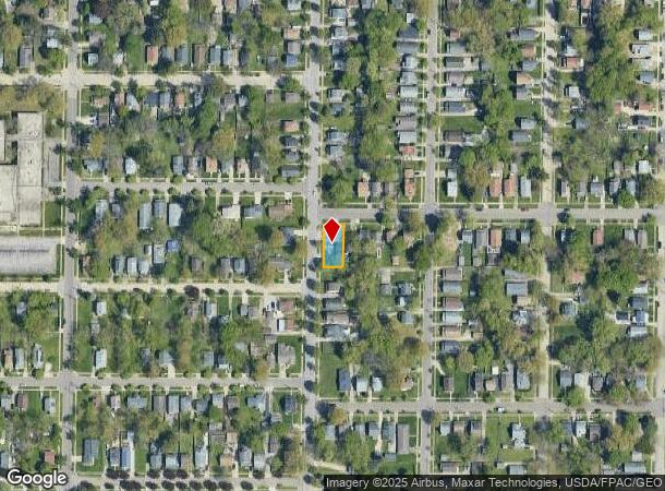  759 Inman St, Akron, OH Parcel Map