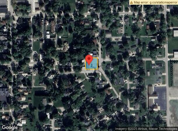  208 Union St, Wakarusa, IN Parcel Map