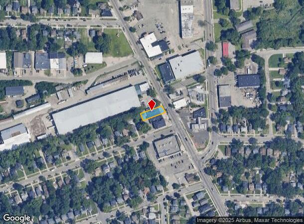 1549 Kalamazoo Ave Se, Grand Rapids, MI Parcel Map