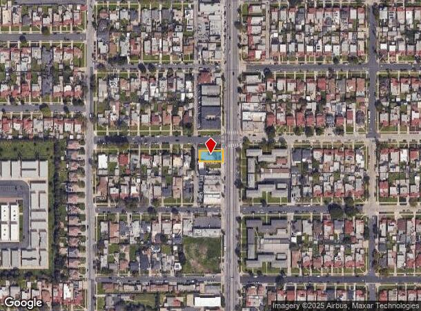 7601 Crenshaw Blvd, Los Angeles, CA Parcel Map