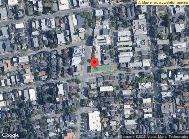  2593 Telegraph Ave, Berkeley, CA Parcel Map