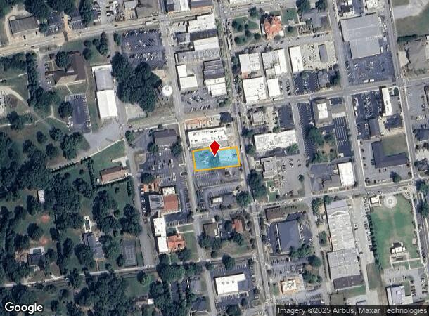  216 S Broad St, Monroe, GA Parcel Map