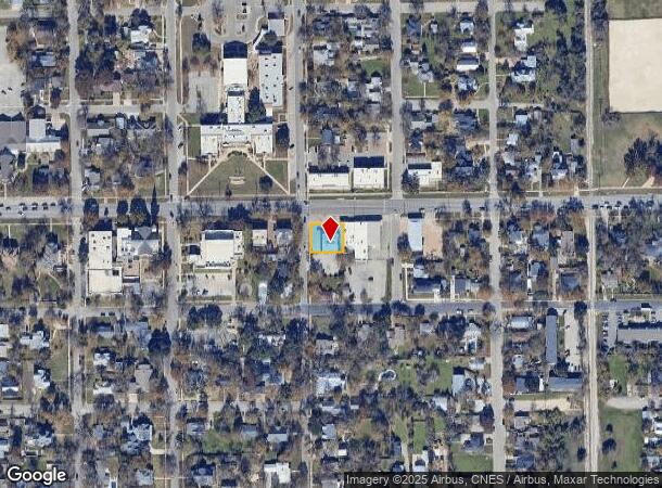 600 E University Ave, Georgetown, TX Parcel Map
