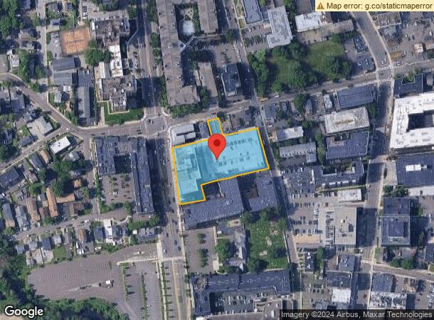  1351 Washington Blvd, Stamford, CT Parcel Map