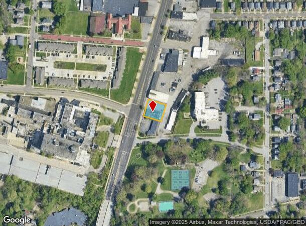  451 N Main St, Akron, OH Parcel Map