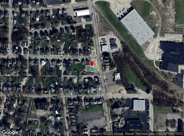  622 Cottage St, Ashland, OH Parcel Map