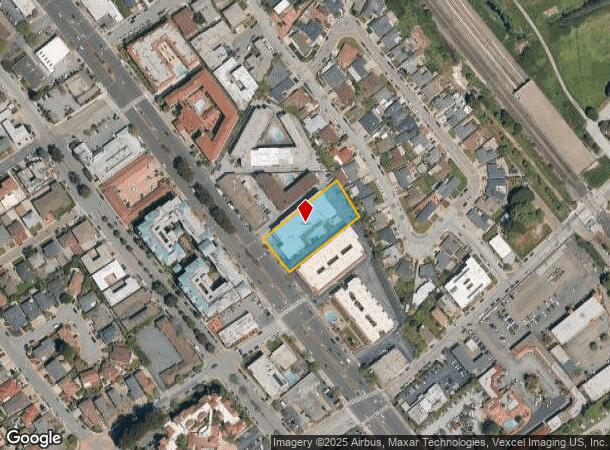 1280 El Camino Real, Millbrae, CA Parcel Map