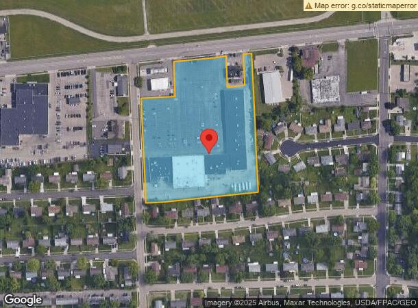  694 W National Rd, Vandalia, OH Parcel Map