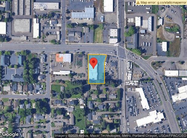 1736 E Powell Blvd, Gresham, OR Parcel Map