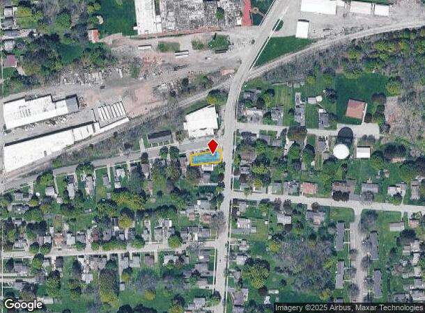 47 North St, Le Roy, NY Parcel Map