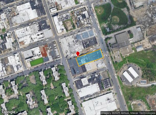 366 Frost St, Brooklyn, NY Parcel Map