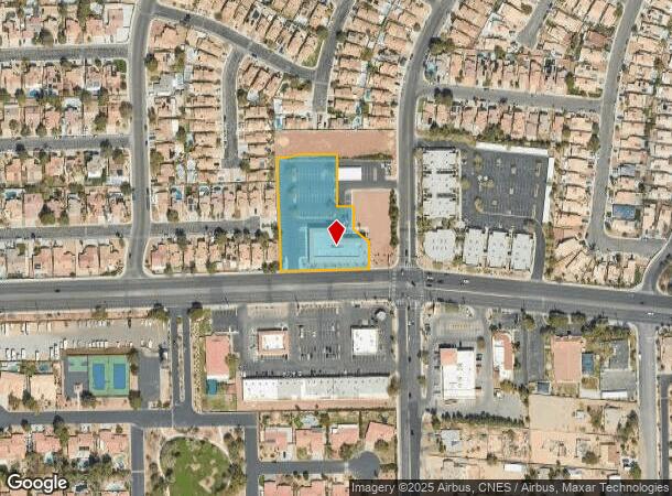  1776 E Warm Springs Rd, Las Vegas, NV Parcel Map