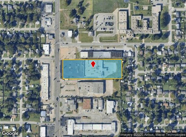  845 N Sheridan Rd, Tulsa, OK Parcel Map