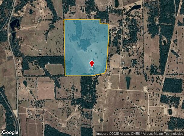 945 Justice Rd, West Point, TX Parcel Map