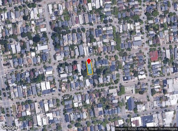  1628 Fairview St, Berkeley, CA Parcel Map