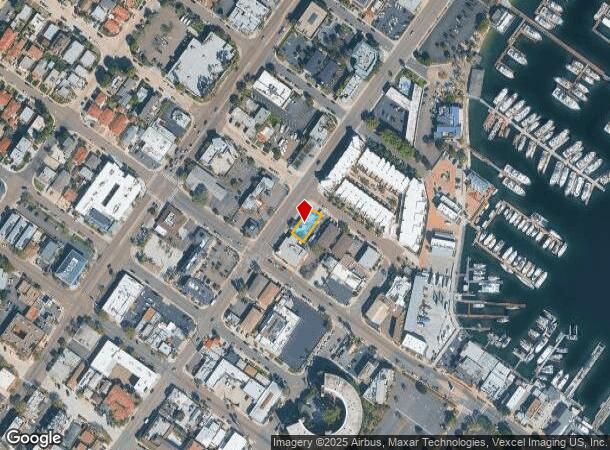1227 Scott St, San Diego, CA Parcel Map