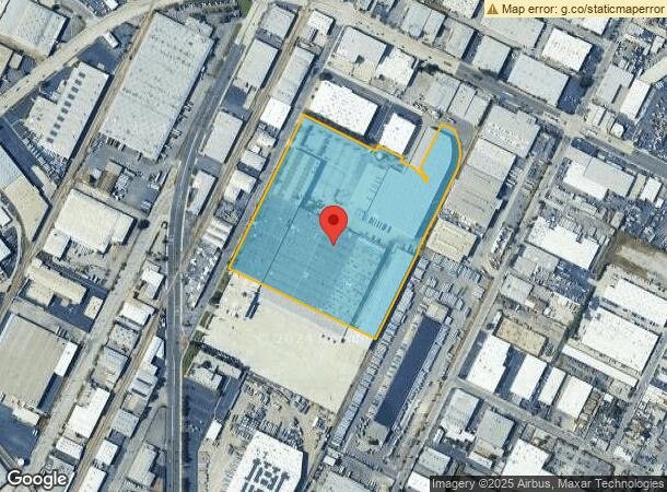  2400 Yates Ave, Commerce, CA Parcel Map