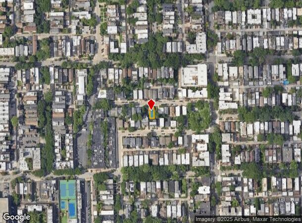 1233 W Draper St, Chicago, IL Parcel Map