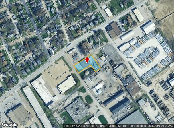 921 S Rolff St, Davenport, IA Parcel Map
