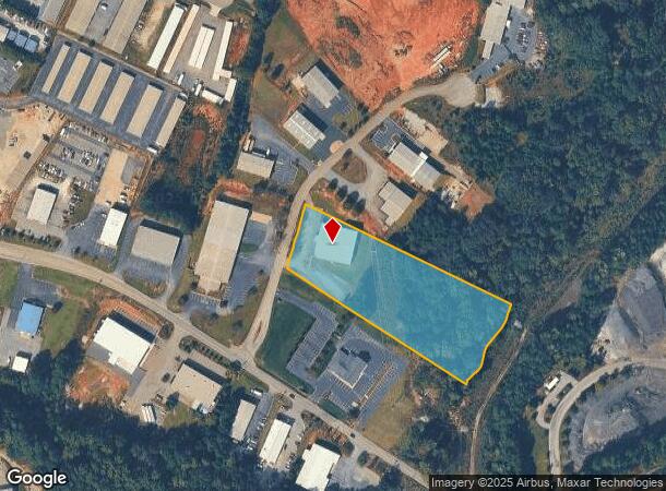  102 N Park Dr, Anderson, SC Parcel Map